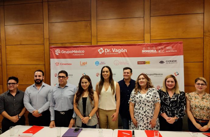 Durante octubre Dr. Vagón llegará con servicios médicos a Sonora