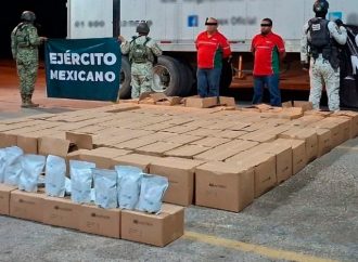 Confiscan una tonelada de metanfetamina y 15 kilos de fentanilo en Sonora