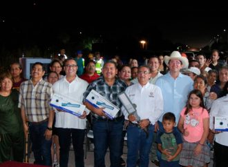 Arranca Elías Retes ejemplar programa de iluminación a Navojoa