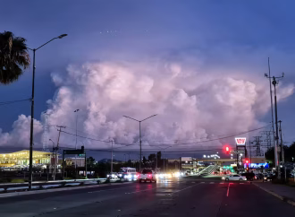 Lluvia deja acumulado de 25 mm en Hermosillo y genera afectaciones en la ciudad