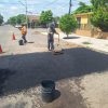 Trabaja cuadrilla antibaches en colonias de Hermosillo tras recientes lluvias