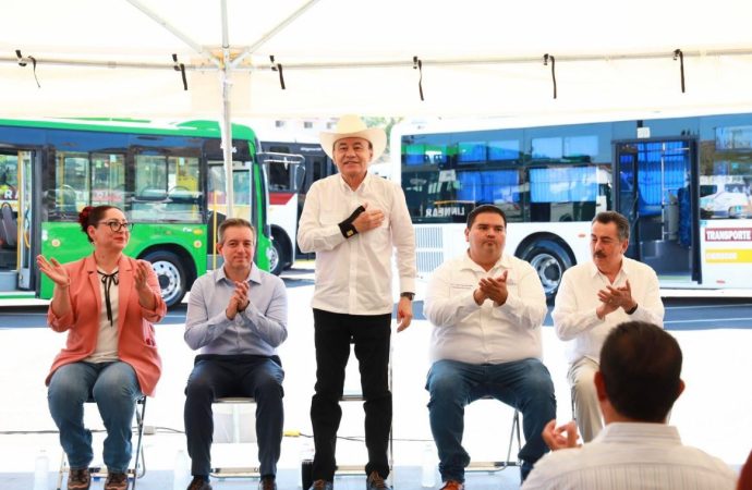 Gobernador Durazo consolida modernización histórica del transporte con 371 nuevas unidades en Sonora