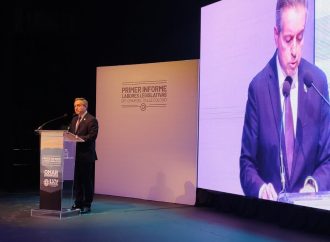 Omar del Valle Colosio rinde informe y destaca 20 reformas constitucionales aprobadas en el Congreso de Sonora