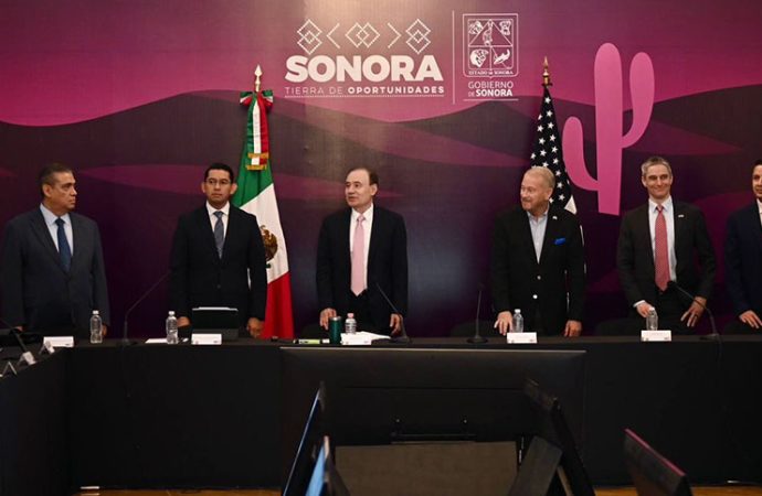 Sonora se coloca en el centro de la estrategia binacional de seguridad con respaldo de Sheinbaum y EU