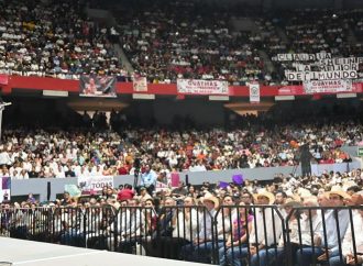 Claudia Sheinbaum reúne a 150 mil personas en su primera gira nacional