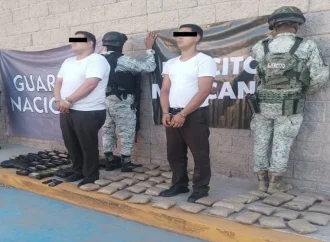 Caen dos hombres en Hermosillo con 24 millones de pesos en droga transportada en autobús