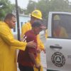 Evacuan a adultos mayores en Navojoa por lluvias del ciclón Lorena