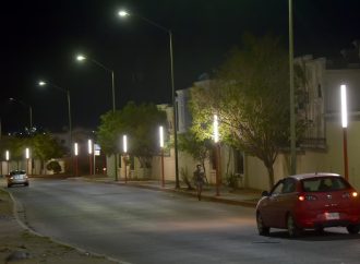 Suman esfuerzos Toño Astiazarán y Grupo Collectron para instalar Camina Segura en La Cholla