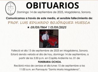 Fallece profesor en Magdalena de Kino mientras interpretaba “A mi manera”