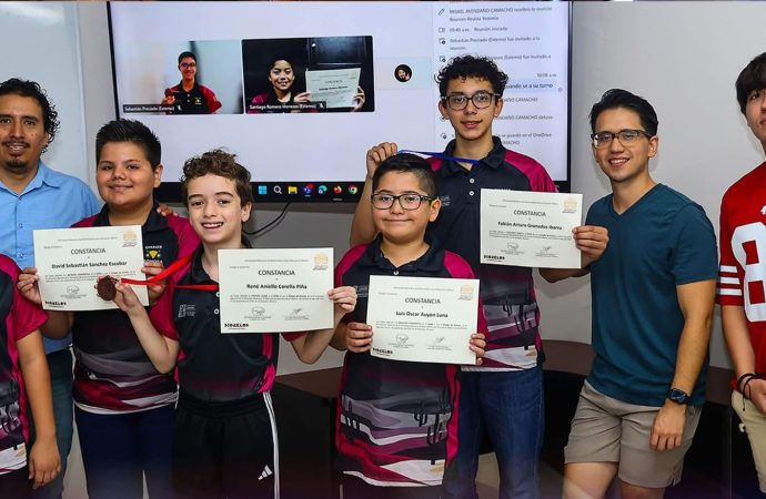 Comitiva de la Unison gana plata en concurso de matemáticas