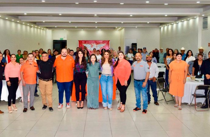 Se instala la Fuerza Naranja en Caborca; Patricia Azcagorta toma protesta como comisionada municipal de MC