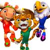 FIFA revela a Maple, Zayu y Clutch: las mascotas oficiales del Mundial 2026