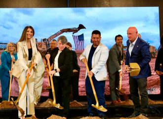 Gobernador Alfonso Durazo impulsa relación Sonora–Arizona con inicio de obras del nuevo puerto fronterizo en Douglas