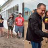 Astiazarán supervisa apoyo a familias afectadas por lluvias en La Caridad