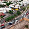 Vecinos cuestionan problemas de tráfico por reducción de carriles en obra Colosio-Solidaridad