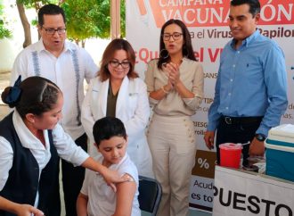 Inicia la jornada de vacunación para niñas y niños contra el Virus del Papiloma Humano