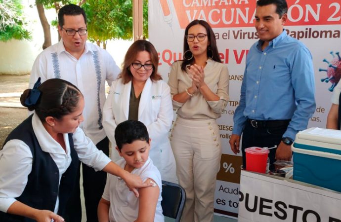 Inicia la jornada de vacunación para niñas y niños contra el Virus del Papiloma Humano