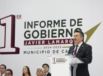 Lamarque destaca 416 mdp en obras, inversión histórica y más bienestar en Cajeme