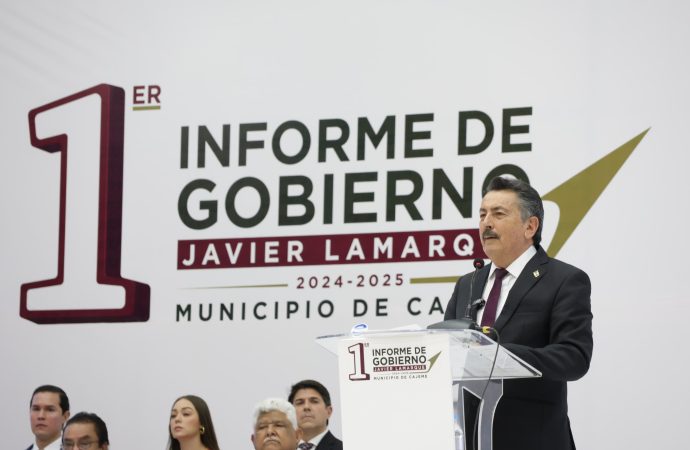 Lamarque destaca 416 mdp en obras, inversión histórica y más bienestar en Cajeme