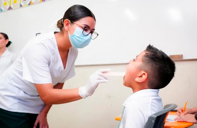 Aplican censo de peso y estatura en escuelas públicas de Sonora para reforzar programa Vive Saludable
