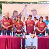 Encabeza Javier Lamarque inauguración de la liga interna de béisbol y slow pitch femenil del SUTSAC