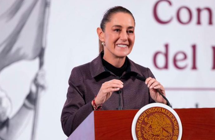 Reducción de 32% en homicidios dolosos es muy significativa; representa 27 personas que no fallecen diariamente: presidenta Claudia Sheinbaum