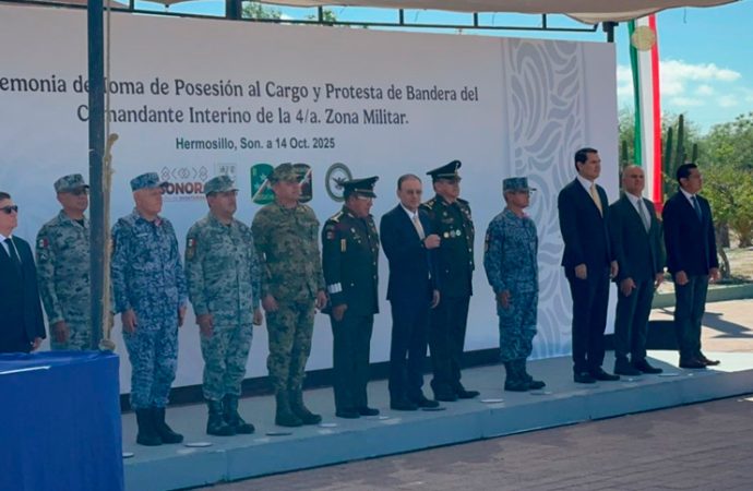 Asume cargo nuevo comandante militar en Hermosillo