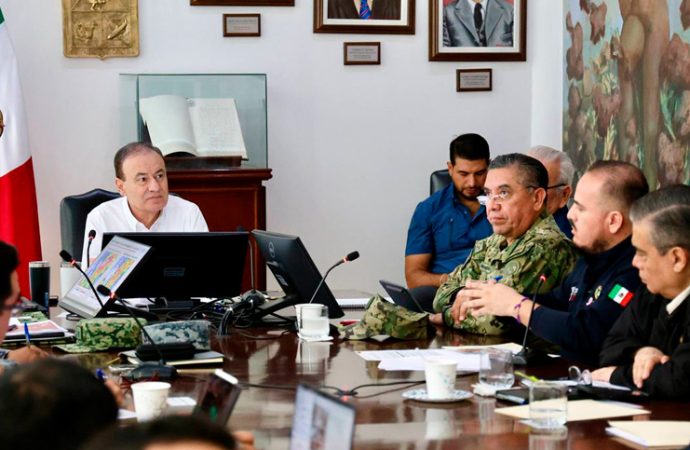 Instala Gobierno de Sonora Comité de Operaciones de Emergencia y despliega acciones preventivas por lluvias