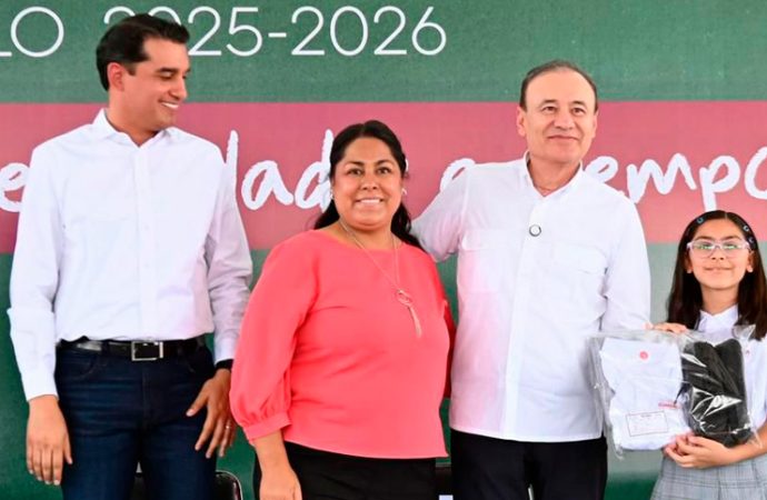 Gobernador Durazo logra disminuir deserción escolar con histórico programa de Becas Sonora de Oportunidades