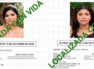 Localizan a dos menores reportadas como desaparecidas en Hermosillo