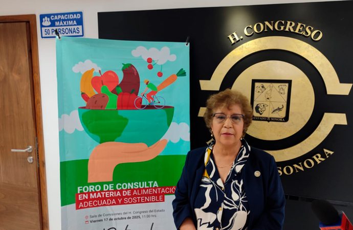 Convocan a participar en el foro de consulta en materia de alimentación adecuada y sostenible