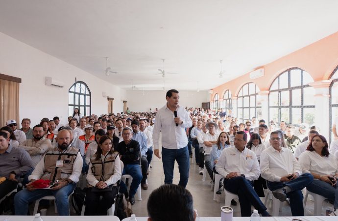 Gobierno de Sonora informa a pobladores de Ures acciones del Plan de la Región del Río Sonora