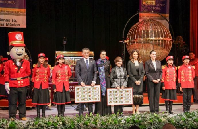 Lotería Nacional celebra los 500 años de la Ciudad de Tlaxcala