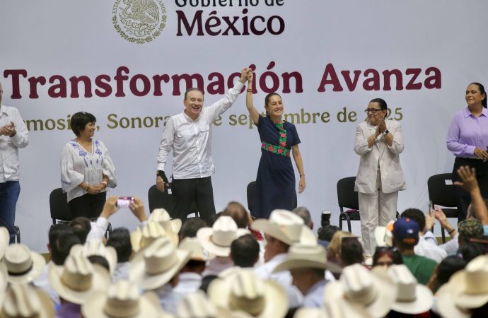 Sonora consolida la transformación de un estado más justo e igualitario en primer año de Sheinbaum: gobernador Durazo