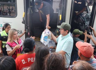 Encabeza Elías Retes entrega de apoyos a familias rurales afectadas por las lluvias