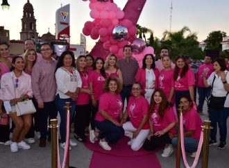 Unidad y esperanza marcan la caravana rosa encabezada por el alcalde Jorge Alberto Elías Retes