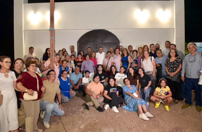Hace realidad Antonio Astiazarán centro comunitario ganador del Presupuesto CRECES en Corceles