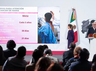Inversión histórica de 8 mil mdp para atención universal del cáncer de mama en México