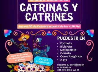 Saldrán “Catrinas y Catrines” a las calles de Navojoa