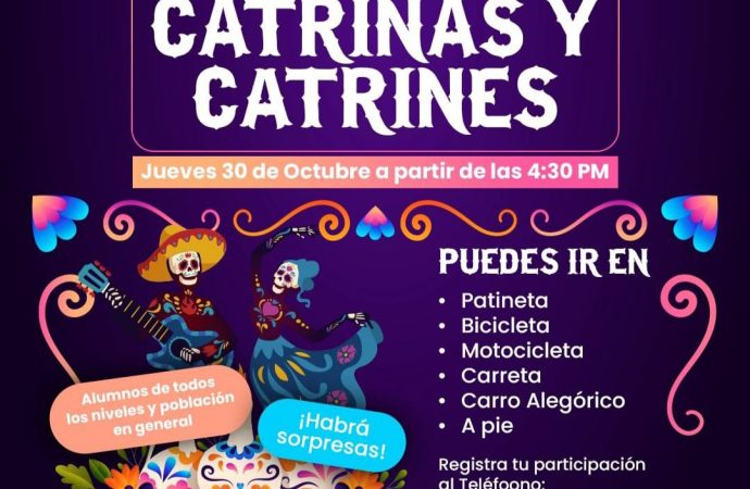 Saldrán “Catrinas y Catrines” a las calles de Navojoa