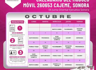 Unidad móvil del INE al servicio del área rural