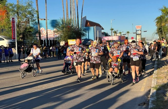 Realizan carrera a favor de la inclusión en Hermosillo