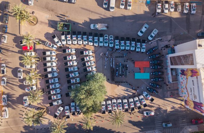 Entrega Astiazarán 70 nuevas patrullas eléctricas para reforzar seguridad en Hermosillo