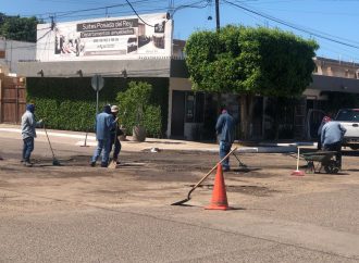 Continúan trabajando 20 cuadrillas en bacheo de calles