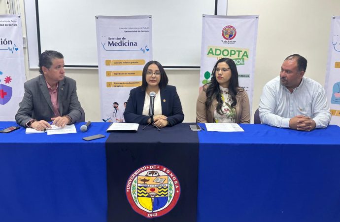 Realizarán Feria Universitaria “La Salud es Responsabilidad de Todos” en la Unison