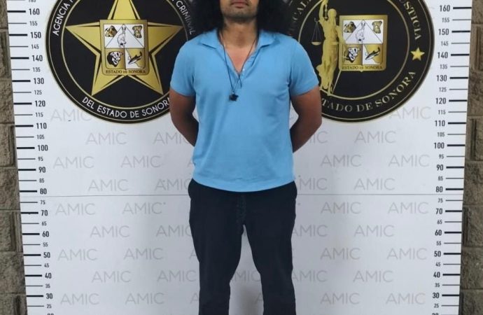 Captura AMIC a prófugo de la justicia estadounidense en Hermosillo