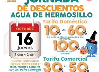 Invita Agua de Hermosillo a jornada de descuentos en la colonia Nuevo Hermosillo