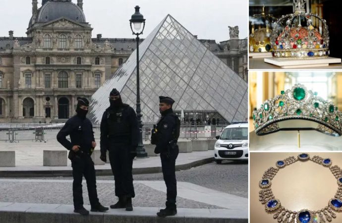 Robo de película en el Louvre: ladrones huyen con joyas napoleónicas en 7 minutos