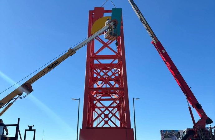 Avanza la remodelación del Puente del Morelos en Hermosillo por parte del Ayuntamiento