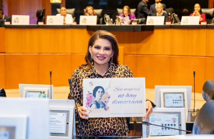 A 72 años del voto femenino las mujeres estamos listas para liderar la transformación: Lorenia Valles
